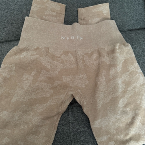 NVGTN Pants - NVGTN Camo Nude Leggings